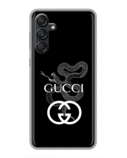 Чехол для Samsung Galaxy M55 5G с картинкой «Gucci — серебряная змея» Чехол для Samsung Galaxy M55 5G с картинкой «Gucci — серебряная змея»