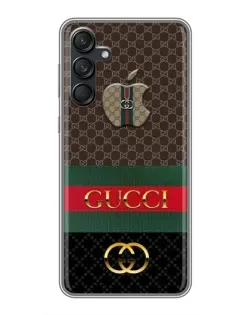 Чехол для Samsung Galaxy M55 5G с картинкой «Gucci — брендированный десерт» Чехол для Samsung Galaxy M55 5G с картинкой «Gucci — брендированный десерт»