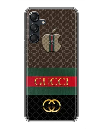 Чехол для Samsung Galaxy M55 5G с картинкой «Gucci — брендированный десерт» Чехол для Samsung Galaxy M55 5G с картинкой «Gucci — брендированный десерт»