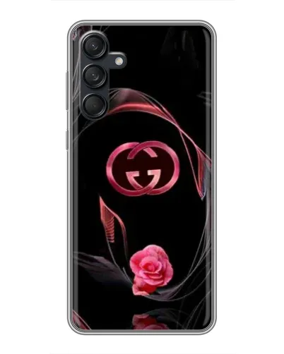 Чехол для Samsung Galaxy M55 5G с картинкой «Gucci — неоновая роза» Чехол для Samsung Galaxy M55 5G с картинкой «Gucci — неоновая роза»