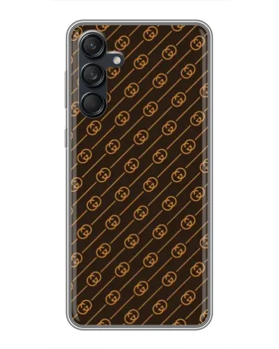 Чехол для Samsung Galaxy M55 5G с картинкой «Gucci — золотые диагонали» Чехол для Samsung Galaxy M55 5G с картинкой «Gucci — золотые диагонали»