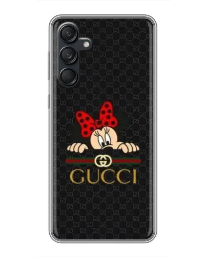 Чехол для Samsung Galaxy M55 5G с картинкой «Минни Маус Gucci — черный» Чехол для Samsung Galaxy M55 5G с картинкой «Минни Маус Gucci — черный»