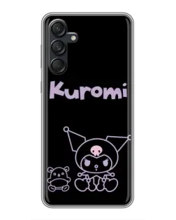 Чохол для Samsung Galaxy M55 5G з картинкою «Kuromi — чорний мінімалізм» Чохол для Samsung Galaxy M55 5G з картинкою «Kuromi — чорний мінімалізм»
