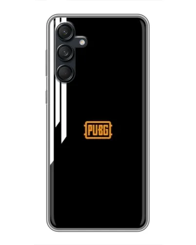 Чехол для Samsung Galaxy M55 5G с картинкой «PUBG — вертикальные линии»