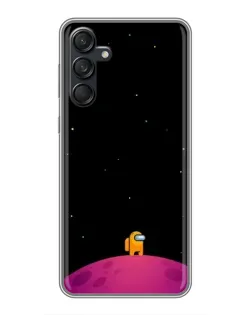 Чехол для Samsung Galaxy M55 5G с картинкой «Одинокий герой на планете» Чехол для Samsung Galaxy M55 5G с картинкой «Одинокий герой на планете»