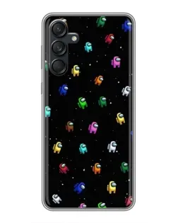 Чехол для Samsung Galaxy M55 5G с картинкой «Экипаж Among Us» Чехол для Samsung Galaxy M55 5G с картинкой «Экипаж Among Us»