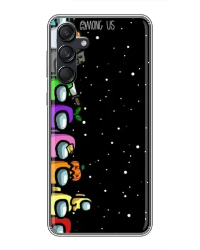 Чехол для Samsung Galaxy M55 5G с картинкой «Команда Among Us» Чехол для Samsung Galaxy M55 5G с картинкой «Команда Among Us»