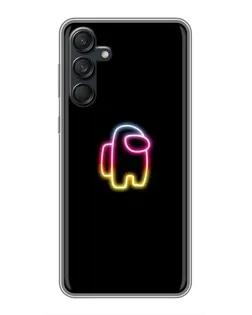 Чехол для Samsung Galaxy M55 5G с картинкой «Among Us градиент» Чехол для Samsung Galaxy M55 5G с картинкой «Among Us градиент»