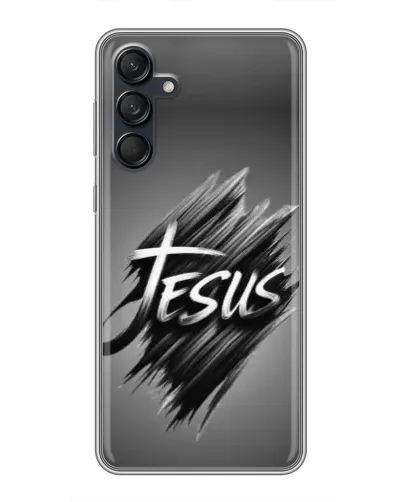 Чехол для Samsung Galaxy M55 5G с картинкой «Надпись Jesus Graffiti»