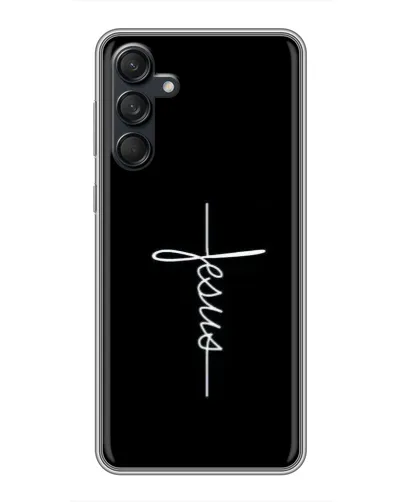 Чехол для Samsung Galaxy M55 5G с картинкой «Тонкая линия веры»