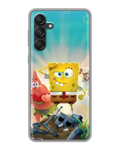 Чехол для Samsung Galaxy M55 5G с картинкой «Спанч Боб победитель» Чехол для Samsung Galaxy M55 5G с картинкой «Спанч Боб победитель»
