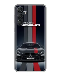 Чохол для Samsung Galaxy M55 5G з картинкою «Mercedes — білий карбон» Чохол для Samsung Galaxy M55 5G з картинкою «Mercedes — білий карбон»