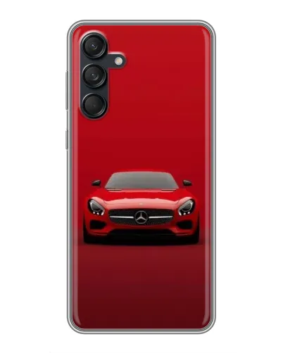 Чехол для Samsung Galaxy M55 5G с картинкой «Красный Mercedes AMG»