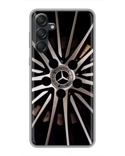 Чехол для Samsung Galaxy M55 5G с картинкой «Диск Mercedes»