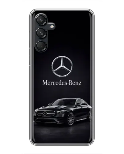 Чехол для Samsung Galaxy M55 5G с картинкой «Mercedes — решетка радиатора»