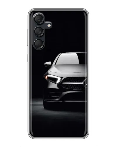 Чехол для Samsung Galaxy M55 5G с картинкой «Свет фар Mercedes»