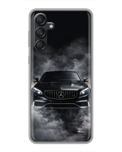 Чехол для Samsung Galaxy M55 5G с картинкой «Mercedes в дыму»