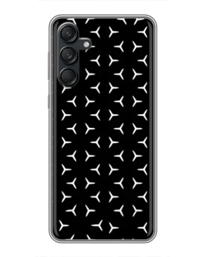 Чехол для Samsung Galaxy M55 5G с картинкой «Mercedes паттерн звезд» Чехол для Samsung Galaxy M55 5G с картинкой «Mercedes паттерн звезд»