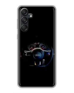 Чохол для Samsung Galaxy M55 5G з картинкою «Салон Audi — кермо» Чохол для Samsung Galaxy M55 5G з картинкою «Салон Audi — кермо»