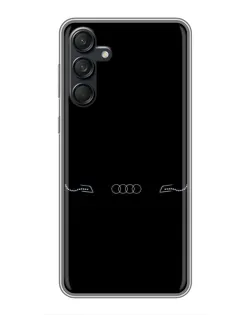 Чехол для Samsung Galaxy M55 5G с картинкой «Audi — световой подпись» Чехол для Samsung Galaxy M55 5G с картинкой «Audi — световой подпись»
