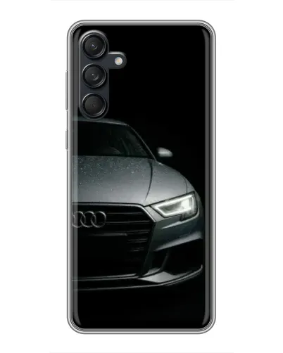 Чехол для Samsung Galaxy M55 5G с картинкой «Audi — детализация кузова» Чехол для Samsung Galaxy M55 5G с картинкой «Audi — детализация кузова»