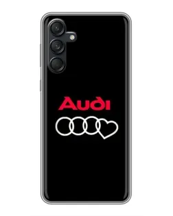 Чехол для Samsung Galaxy M55 5G с картинкой «Логотип Audi Heart» Чехол для Samsung Galaxy M55 5G с картинкой «Логотип Audi Heart»