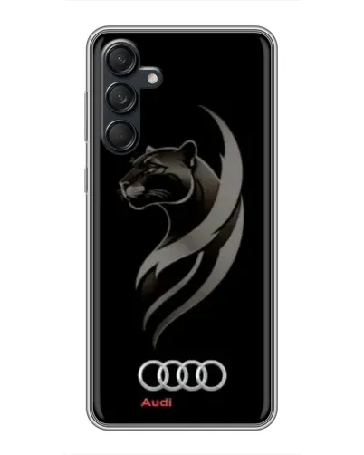 Чехол для Samsung Galaxy M55 5G с картинкой «Графика — пантера и Audi» Чехол для Samsung Galaxy M55 5G с картинкой «Графика — пантера и Audi»