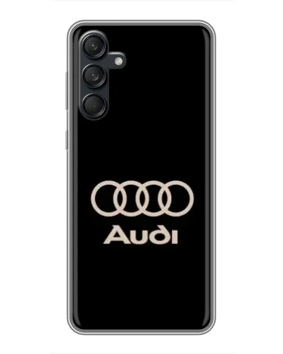 Чехол для Samsung Galaxy M55 5G с картинкой «Audi — золотой логотип» Чехол для Samsung Galaxy M55 5G с картинкой «Audi — золотой логотип»