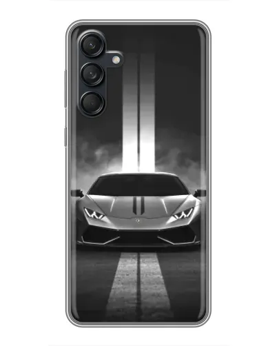 Чехол для Samsung Galaxy M55 5G с картинкой «Lamborghini симметрия дорог» Чехол для Samsung Galaxy M55 5G с картинкой «Lamborghini симметрия дорог»