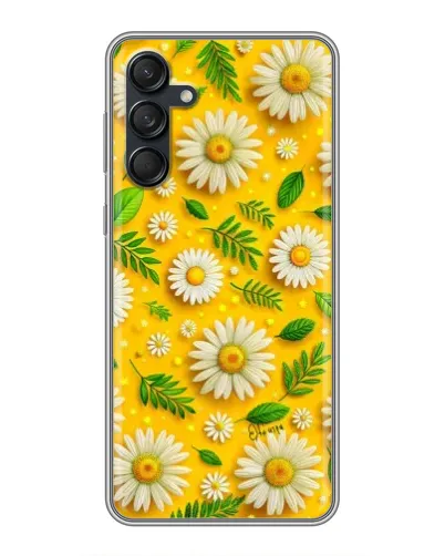 Чехол для Samsung Galaxy M55 5G с картинкой «Ромашковое солнце»
