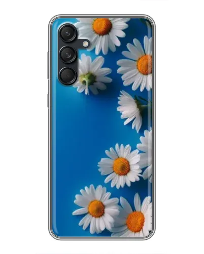 Чехол для Samsung Galaxy M55 5G с картинкой «Белоснежные маргаритки»