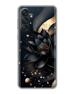 Чехол для Samsung Galaxy M55 5G с картинкой «Черный лотос»