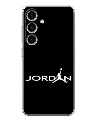 Чохол для Samsung Galaxy M56 з картинкою «Jordan White Logo»