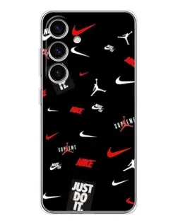 Чохол для Samsung Galaxy M56 з картинкою «Nike Mix Pattern» Чохол для Samsung Galaxy M56 з картинкою «Nike Mix Pattern»