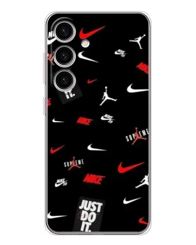 Чохол для Samsung Galaxy M56 з картинкою «Nike Mix Pattern»