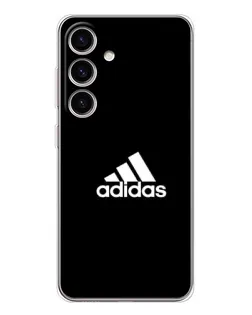 Чехол для Samsung Galaxy M56 с картинкой «Черная классика Adidas»