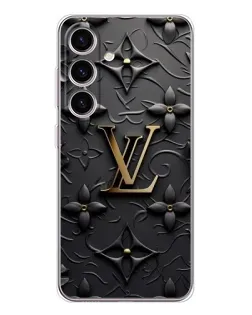 Чохол для Samsung Galaxy M56 з картинкою «Шкіряна текстура LV»