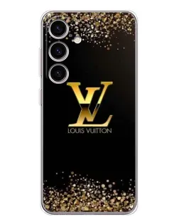 Чохол для Samsung Galaxy M56 з картинкою «LV — золоті іскри»