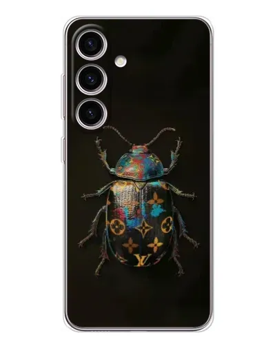 Чохол для Samsung Galaxy M56 з картинкою «LV — мармуровий принт»