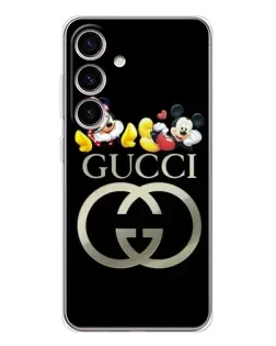 Чехол для Samsung Galaxy M56 с картинкой «Gucci — герои Disney»