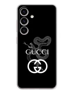 Чехол для Samsung Galaxy M56 с картинкой «Gucci — серебряная змея»