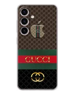 Чехол для Samsung Galaxy M56 с картинкой «Gucci — брендированный десерт»