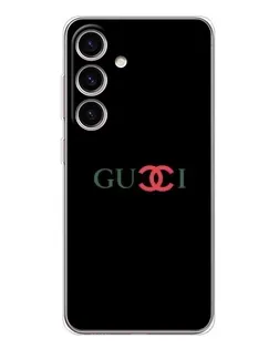 Чехол для Samsung Galaxy M56 с картинкой «Gucci — красный градиент»