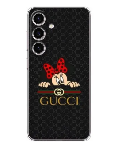 Чехол для Samsung Galaxy M56 с картинкой «Минни Маус Gucci — черный» Чехол для Samsung Galaxy M56 с картинкой «Минни Маус Gucci — черный»
