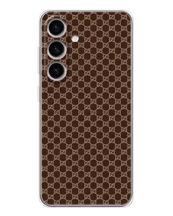Чехол для Samsung Galaxy M56 с картинкой «Gucci — шоколадная сетка»