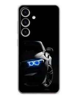 Чехол для Samsung Galaxy M56 с картинкой «BMW — ночной взгляд»