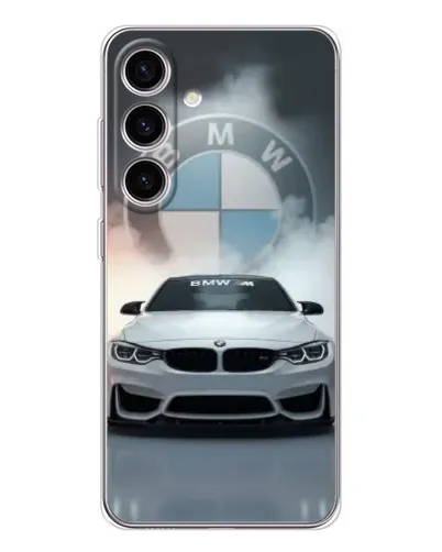 Чехол для Samsung Galaxy M56 с картинкой «BMW в белом дыму» Чехол для Samsung Galaxy M56 с картинкой «BMW в белом дыму»