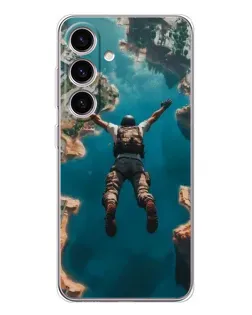 Чохол для Samsung Galaxy M56 з картинкою «PUBG — вільне падіння»
