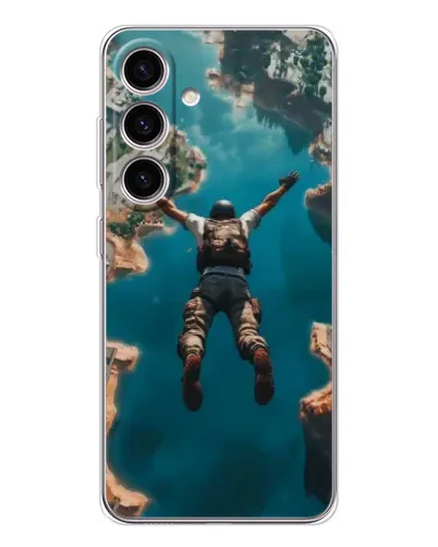 Чохол для Samsung Galaxy M56 з картинкою «PUBG — вільне падіння» Чохол для Samsung Galaxy M56 з картинкою «PUBG — вільне падіння»