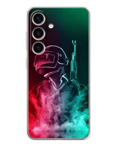 Чохол для Samsung Galaxy M56 з картинкою «PUBG — вогняний воїн» Чохол для Samsung Galaxy M56 з картинкою «PUBG — вогняний воїн»